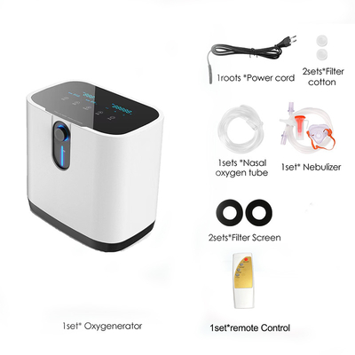 الاستخدام المنزلي لمكثف الأوكسجين في التنفس مع البخاخات PSA Electric 1L 3L 5L