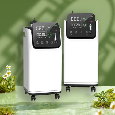 220V 5L مستشفى طبي أكسجين تنفس آلة CE ISO المتاحة