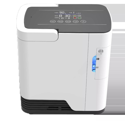 220V 110V المحمولة المنزل استخدام آلة تنفس الأكسجين 1-7L